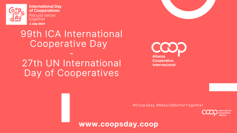 Día Internacional de las Cooperativas de la ACI – 27 edición 2021